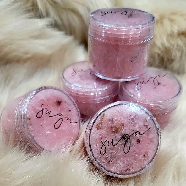 Peppermint Rose Lip Scrub