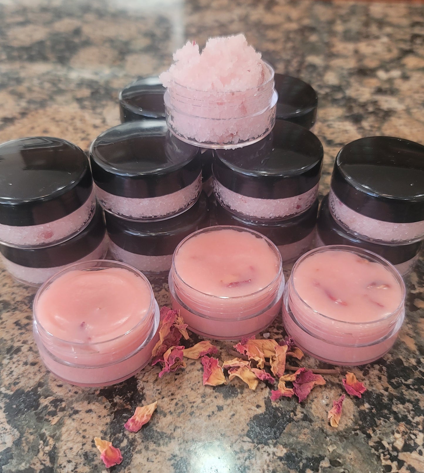 Peppermint Rose lip balm & Scrub bundle